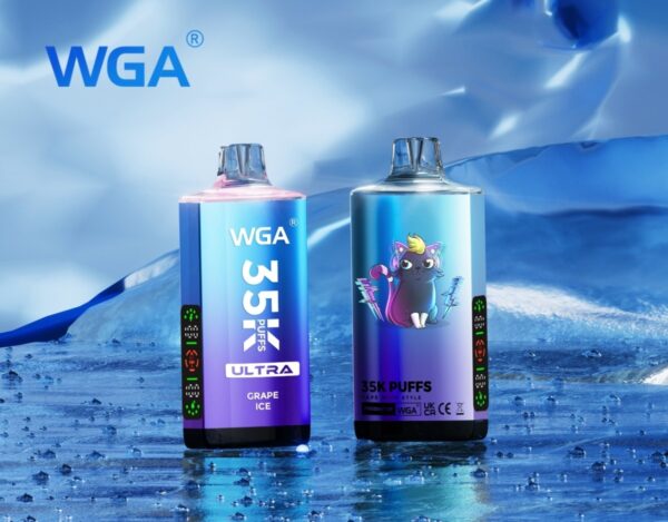 WGA Crystal Ultra 35000 Strawberry Redbull - obrazek 4