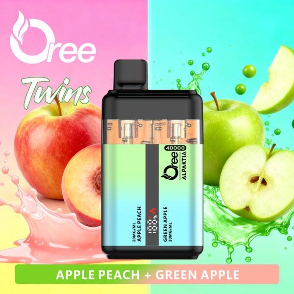 Oree Alpaktia APPLE PEACH / GREEN APPLE – Bild 2