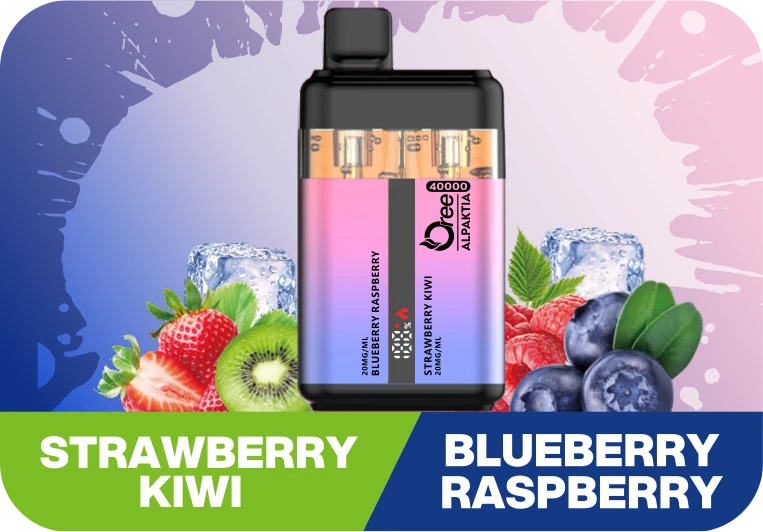 Oree Alpaktia STRAWBERRY KIWI / BLUEBERRY RASPERRY