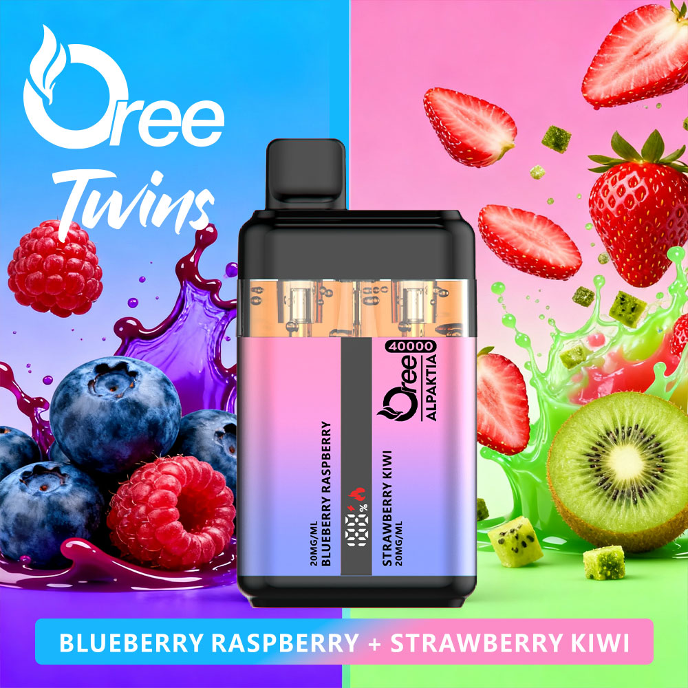 Oree Alpaktia STRAWBERRY KIWI / BLUEBERRY RASPERRY - obrazek 2