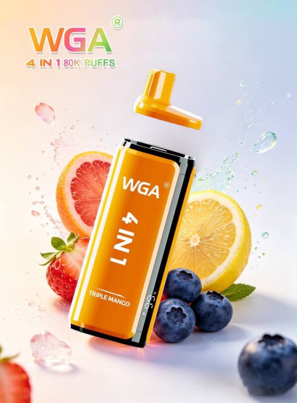 WGA 4in1 80K Watermelon Ice, Lemon Lime, Strawberry Watermelon, Watermelon Raspberry Ice - obrazek 6