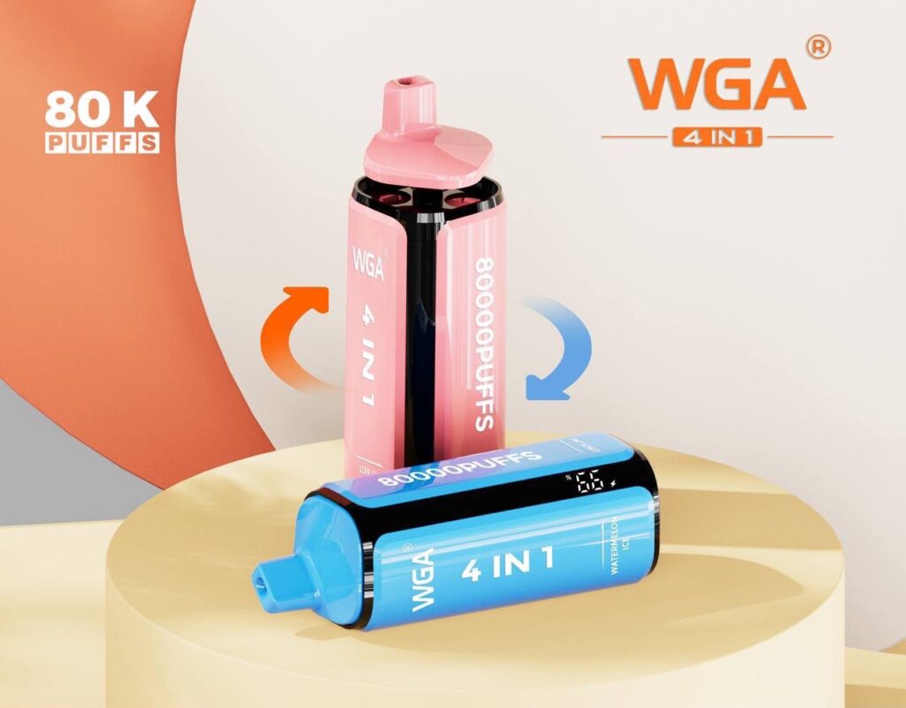 WGA 4in1 80K Cactus Kiwi, Banana Strawberry, Fresh Mint, Mr Blue