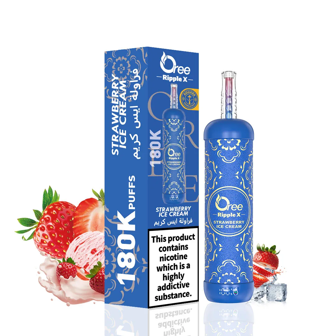 Oree Ripple X 180K STRAWBERRY ICE CREAM